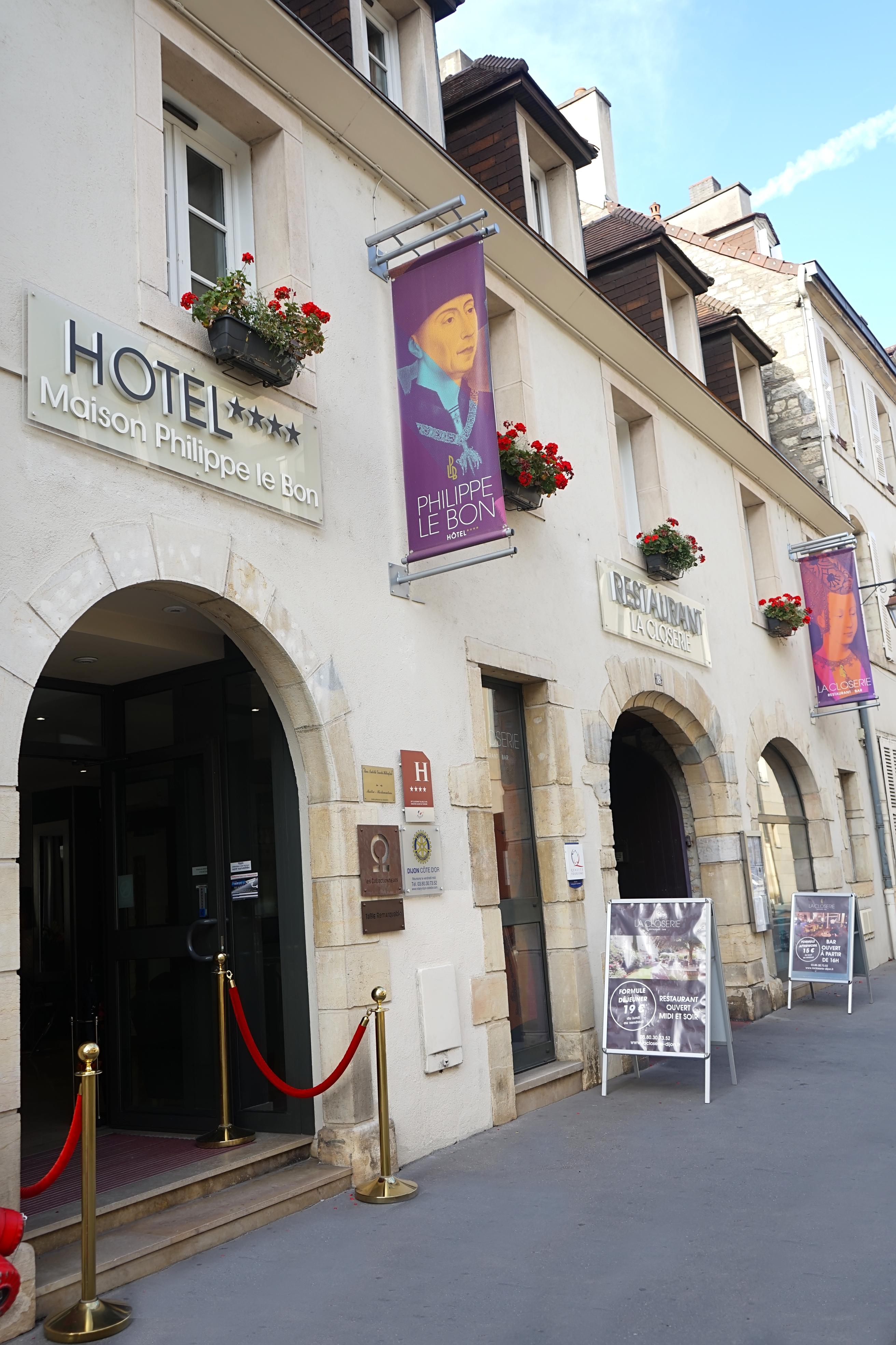 Maison Philippe Le Bon Hotel, Restaurant & Bar Le 19 Digione Esterno foto